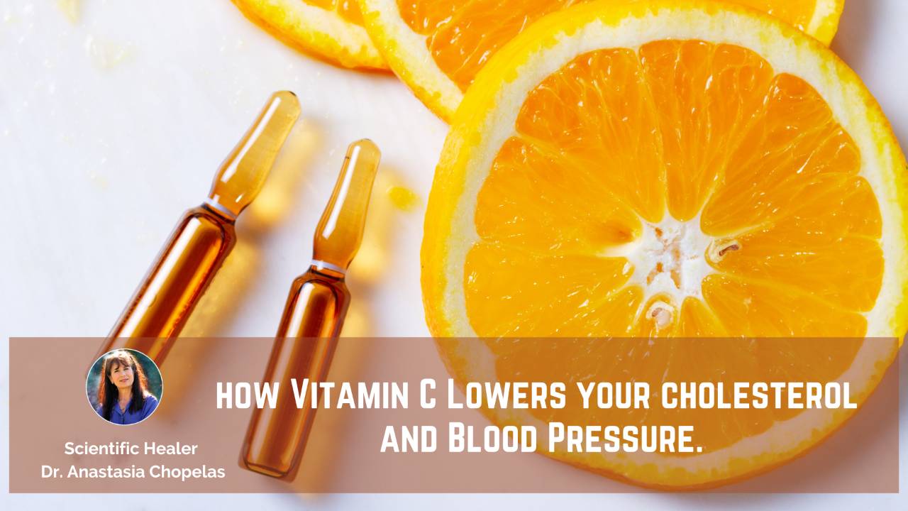 Vitamin C Lowers ldl Cholesterol and Blood Pressure AND Raises hdl