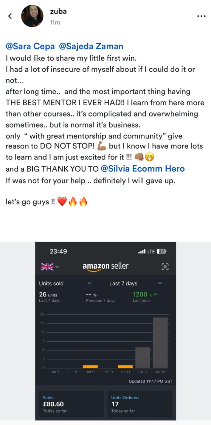 Amazon seller result