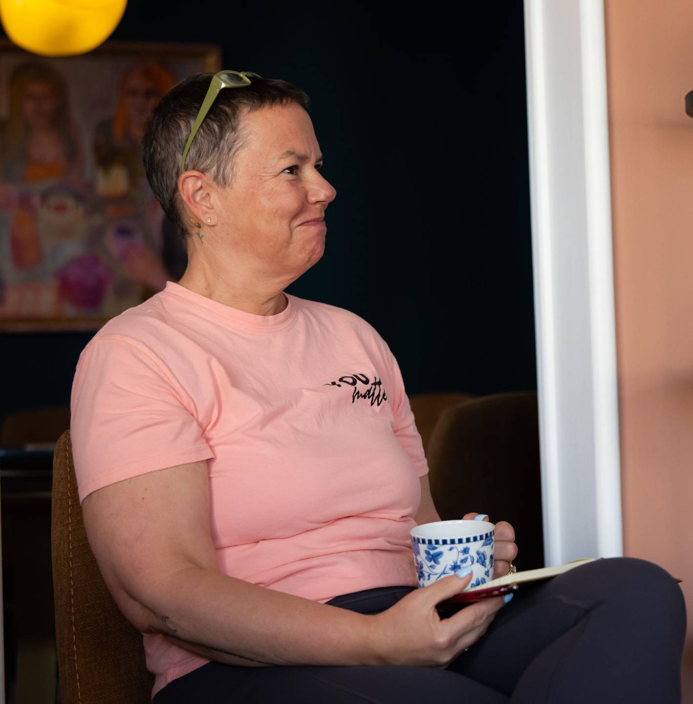 Coach Steph Tell guiding women to mindfully reduce alcohol and improve their drinking habits
