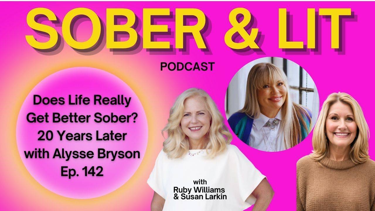 Coach Ruby Williams of the Sober & Lit Podcast interviews Alysse Bryson of the Sober Curator