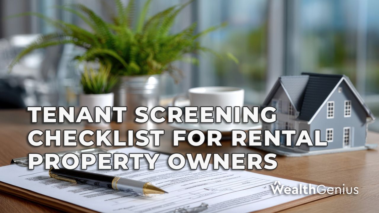 Tenant Screening Checklist for Rental Property Owners