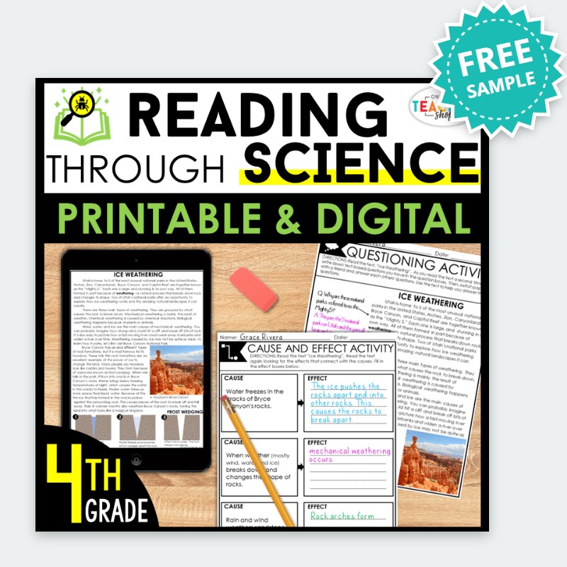 4th Grade Reading Through Science