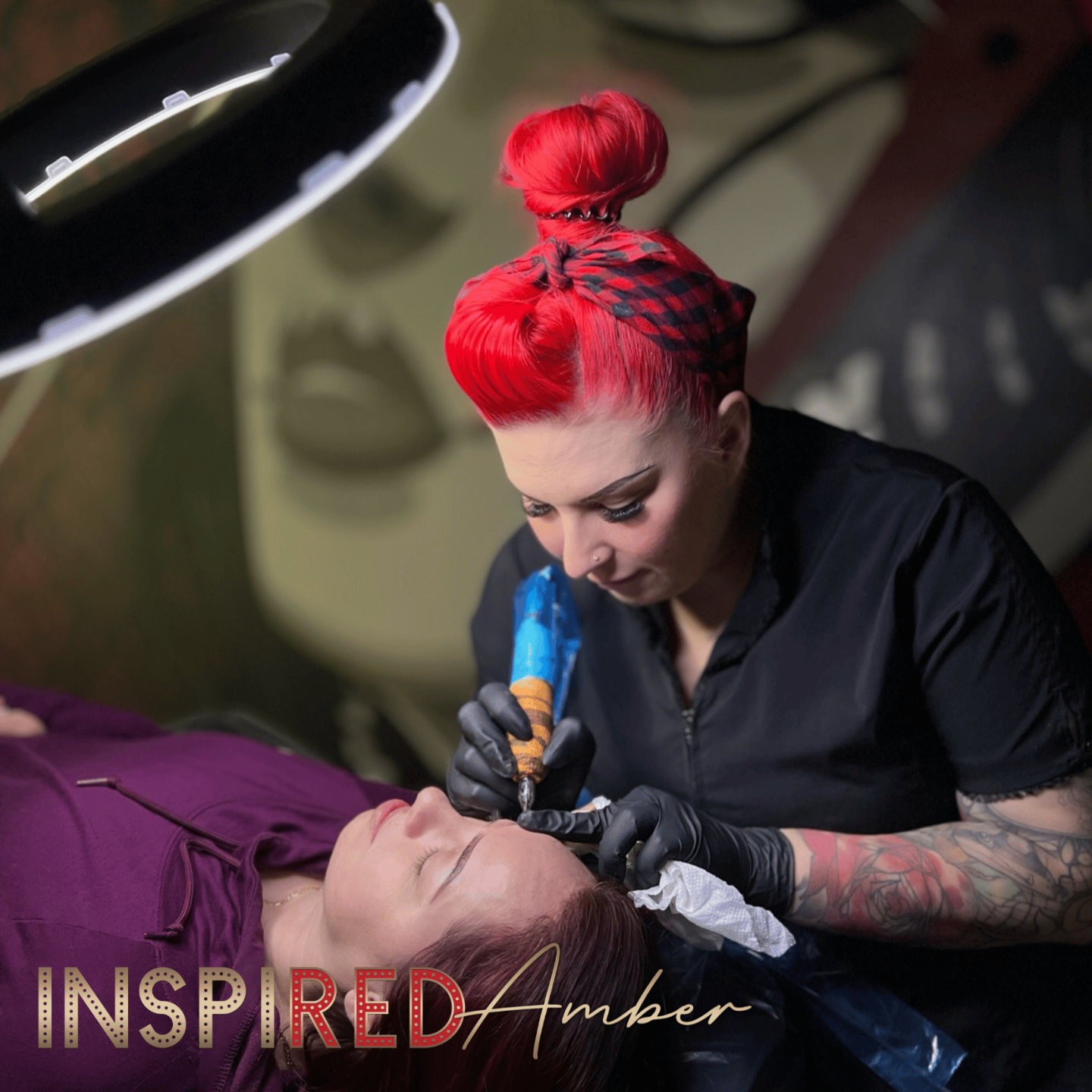 Ms Amber Red's POV membership for new and experienced permanent makeup artists