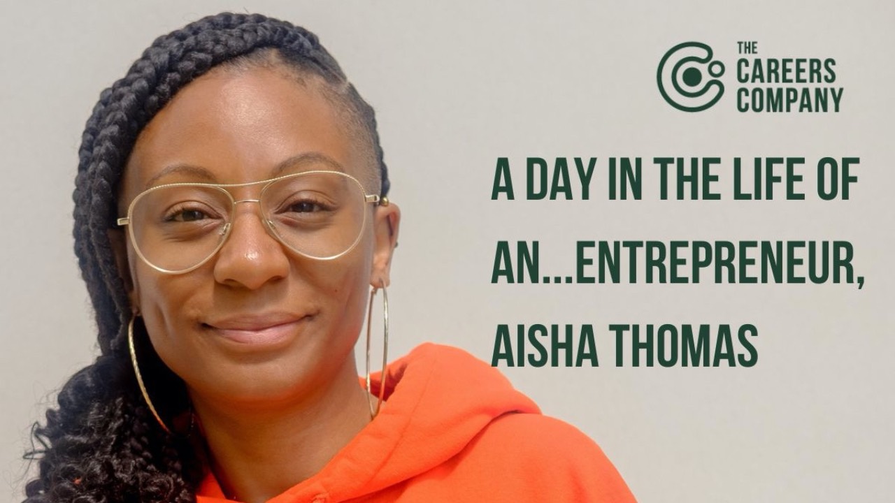 A day in the life of an entrepreneur, Aisha Thomas