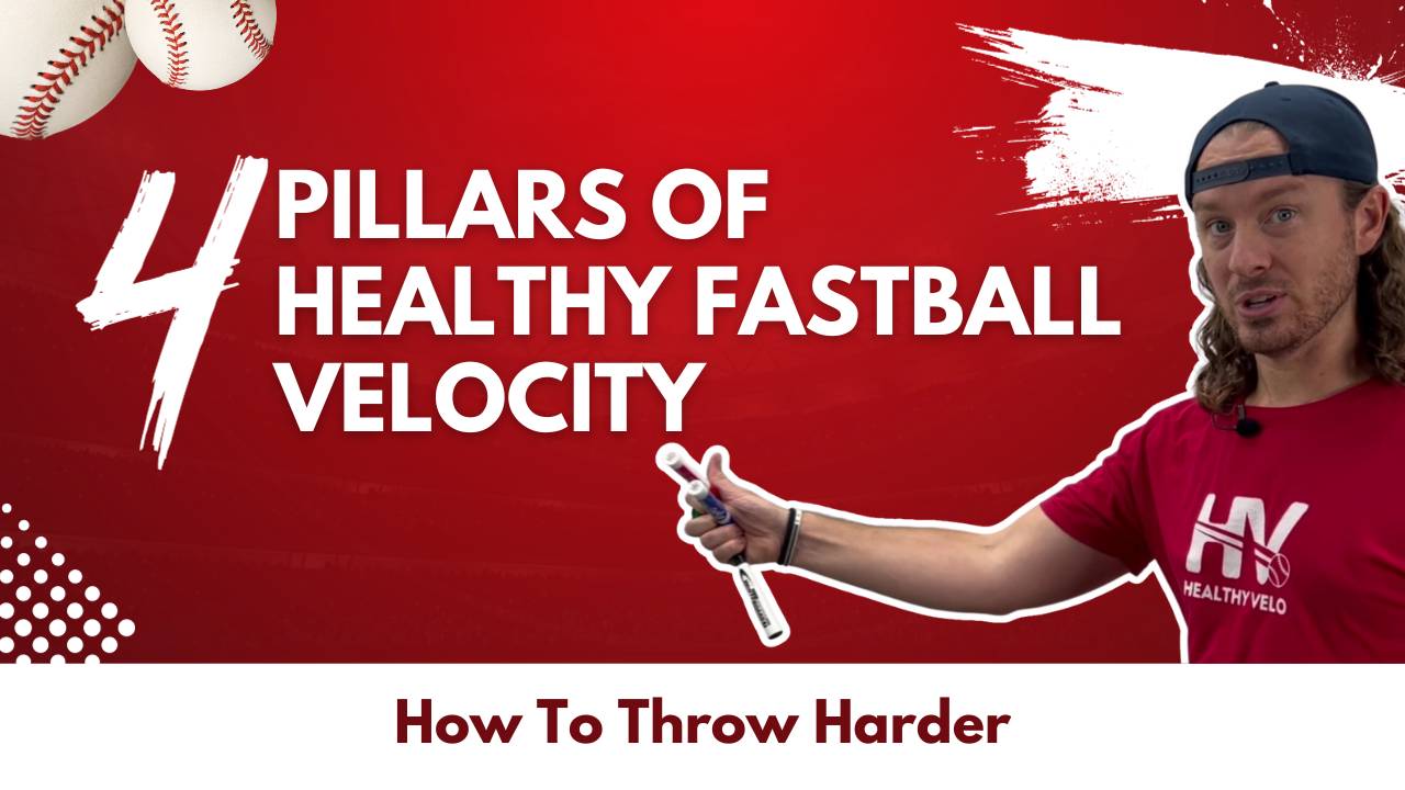 How To Throw Harder 4 Pillars of Healthy Fastball Velocity