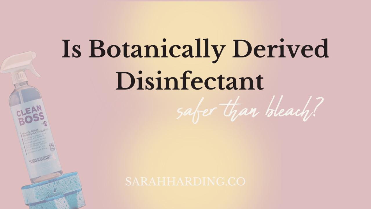 botanically derived disinfectant 