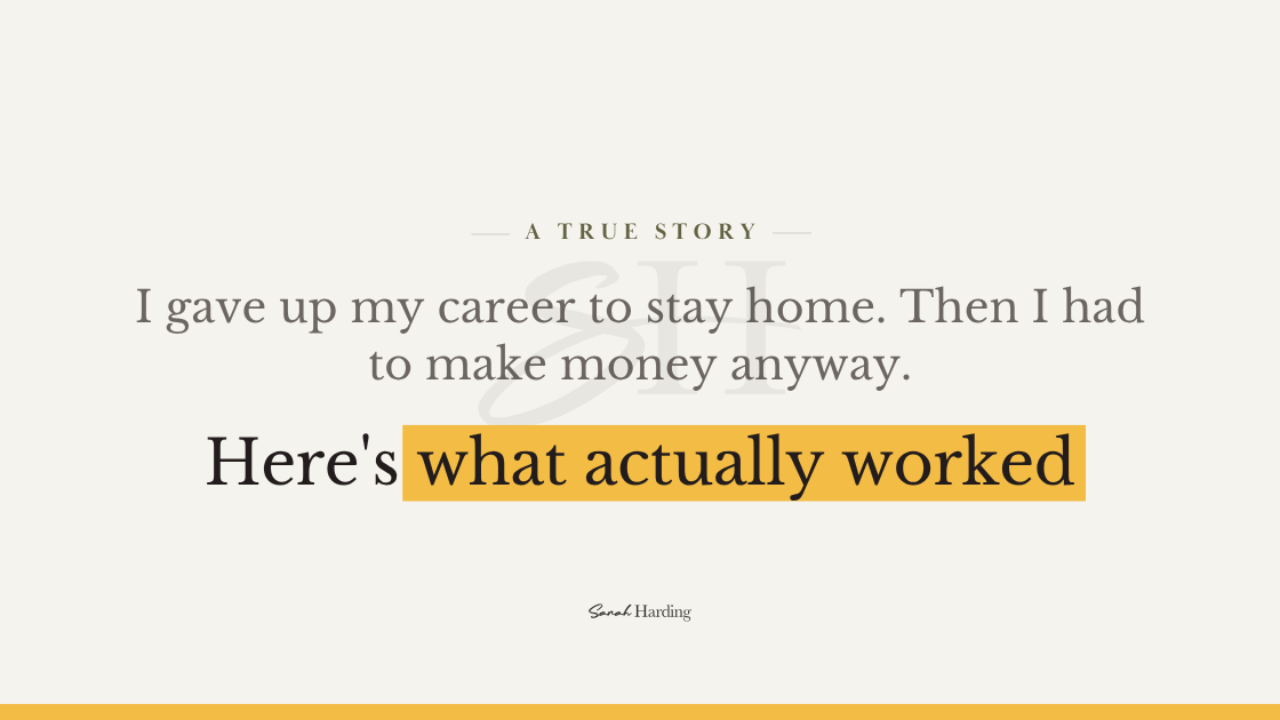 single mom income options