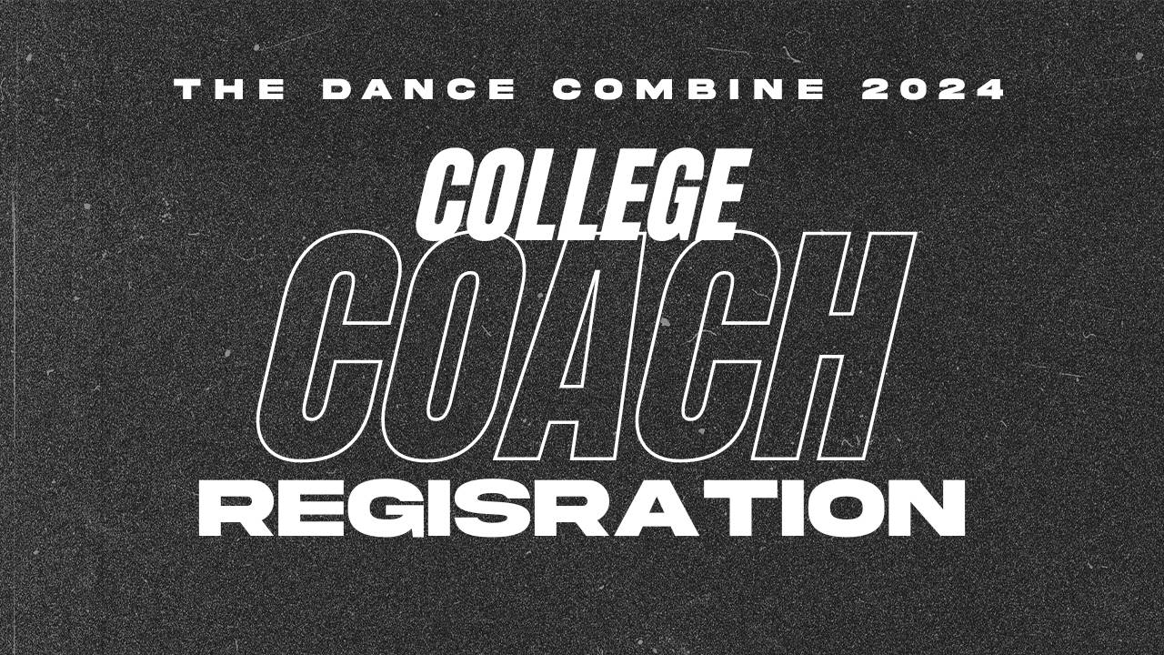 THE DANCE COMBINE Coach Registration 2024