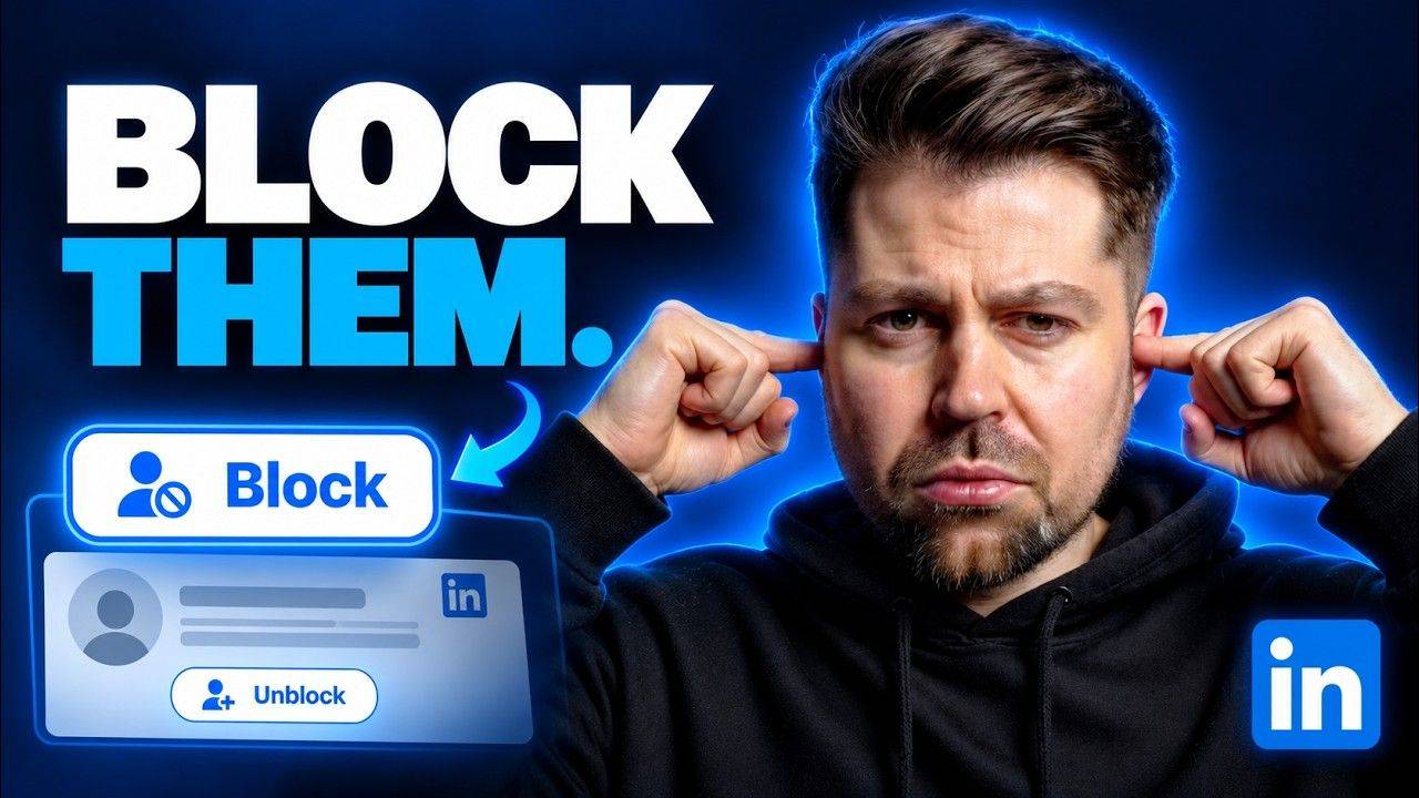 How to block someone on LinkedIn