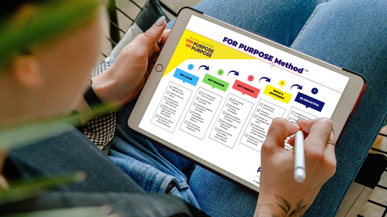 Purpose Method For Purpose Method - Free Checklist for Nonprofits