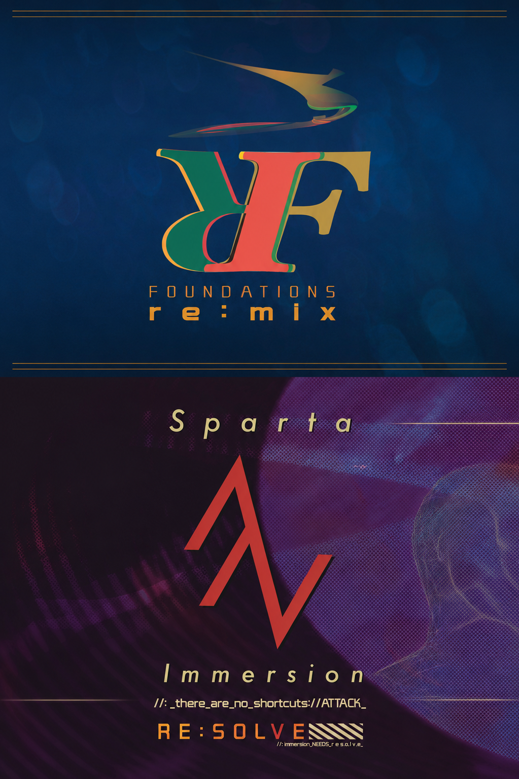 ファウンデーションズ re:mix ＋ スパルタ イマージョン re:solve