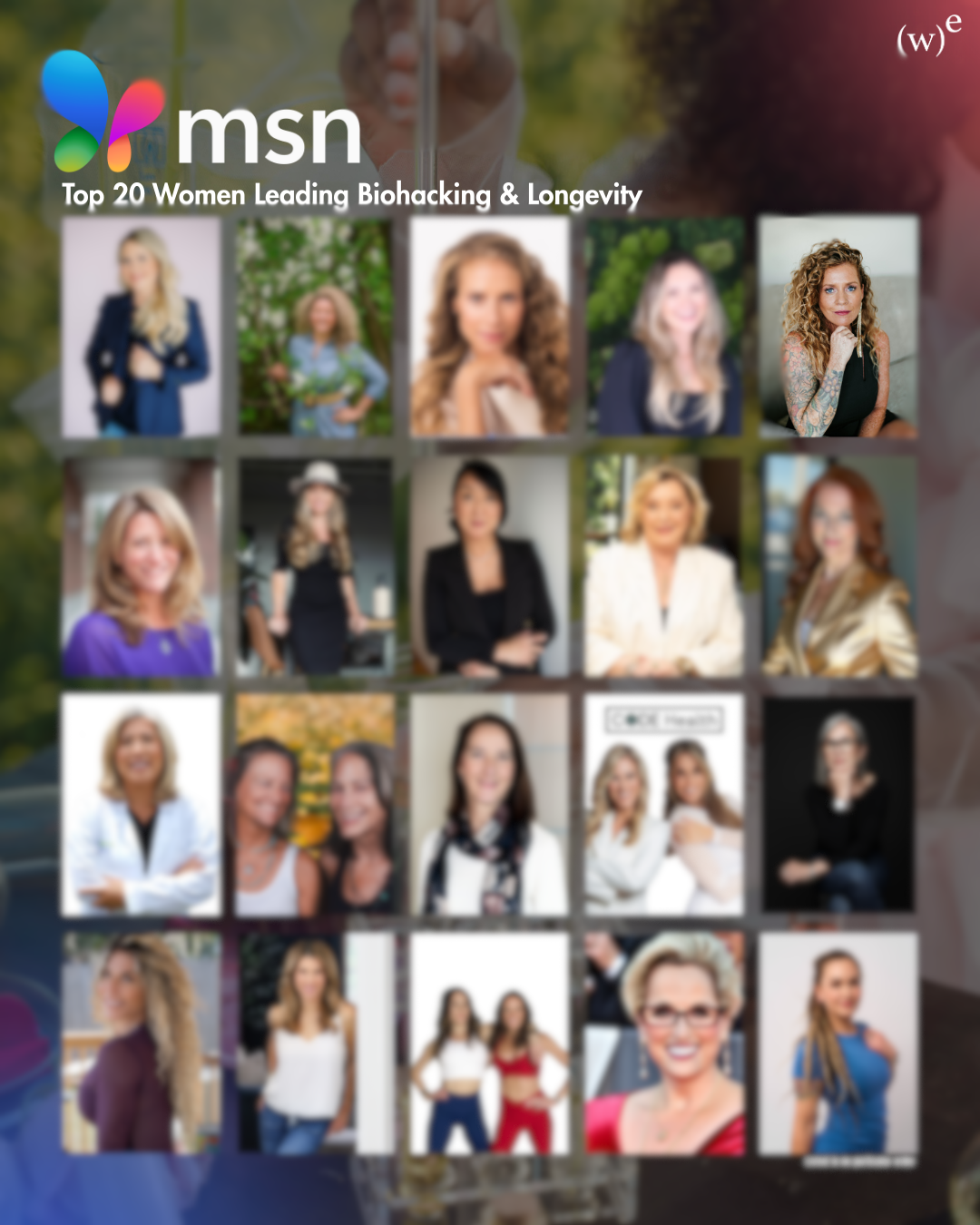 Top 20 Women Leading Biohacking & Longevity