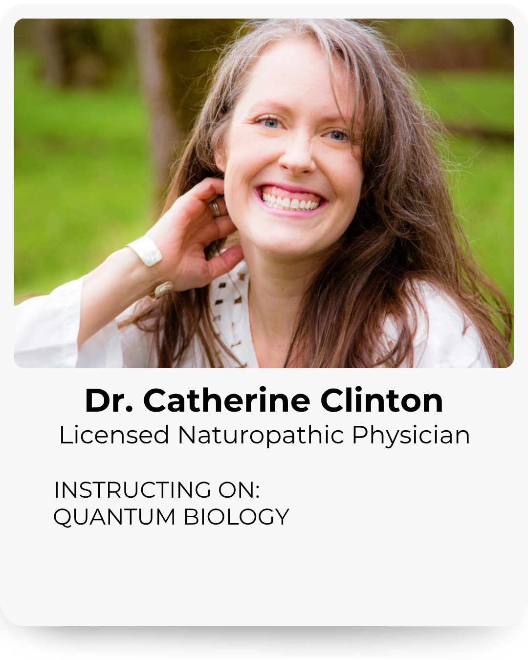 Dr. Catherine Clinton