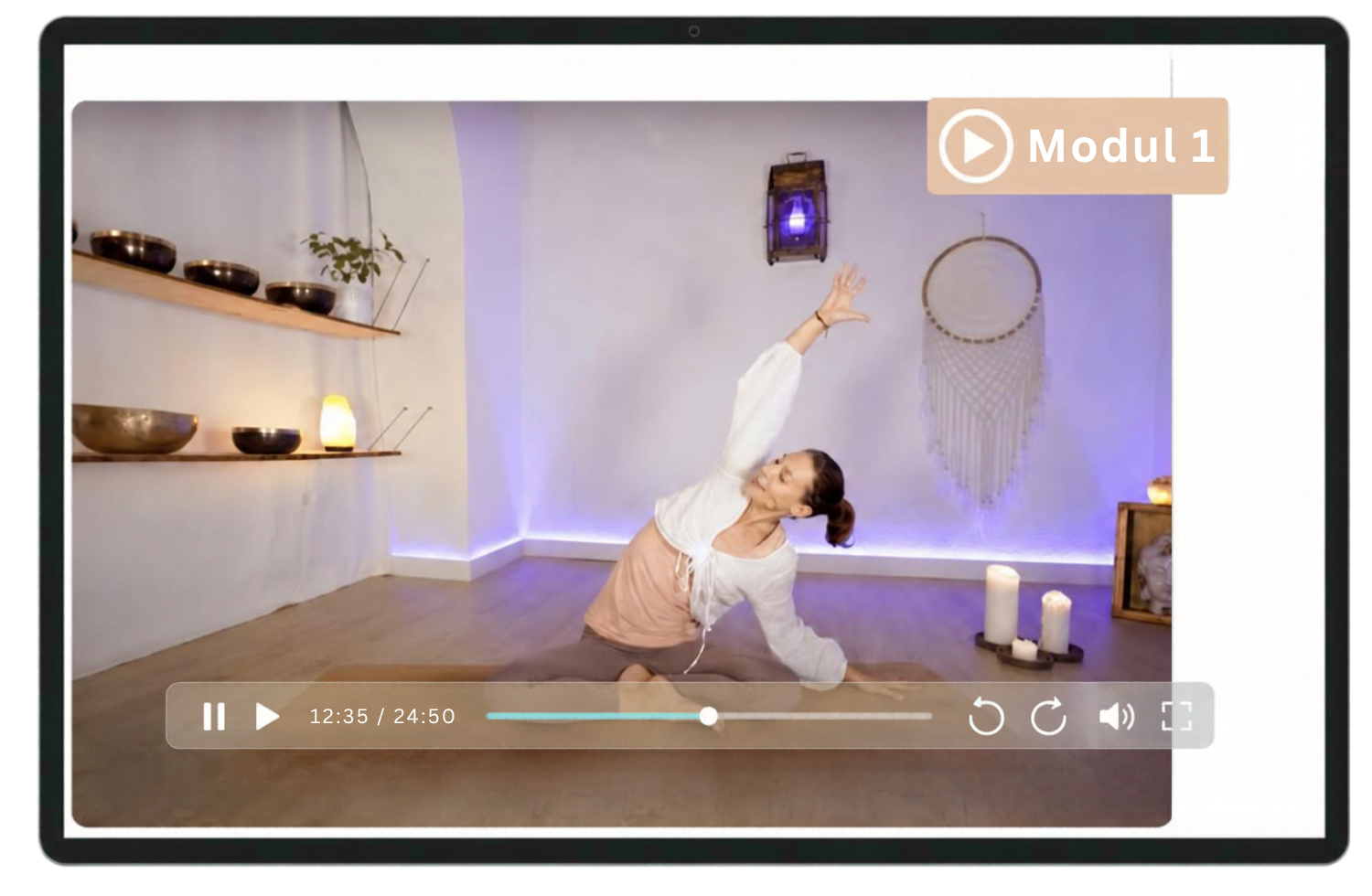 Vorschau des ersten Moduls der 50h Online Yin Yoga Ausbildung mit Laura Klocke