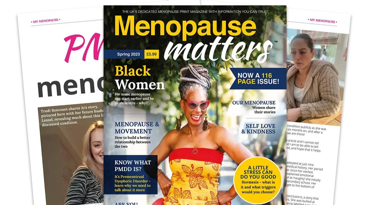 In Menopause Matters magazine, Trudi discusses PMDD