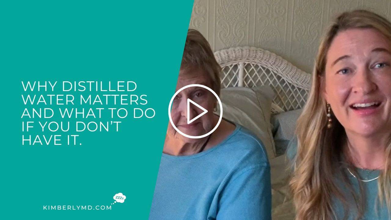 No distilled water for your CPAP?