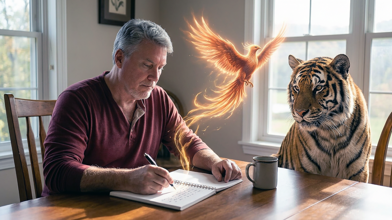  The Spiral Notebook Moment: What My Father Did at the Dining Room Table That Gave Him 2 Extra Years to Live