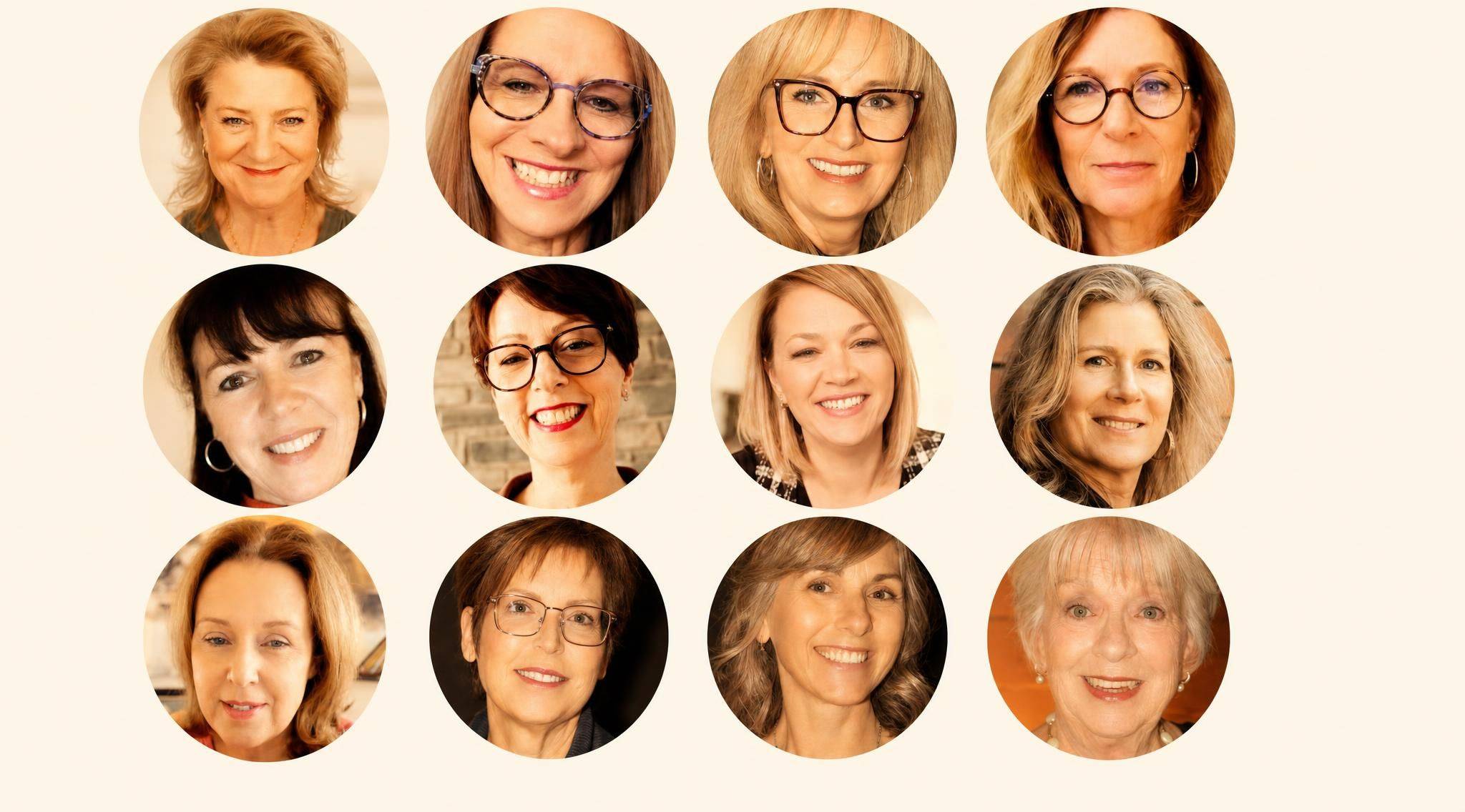 Visages de personnes qui ont fait le parcours POUR DE BON
