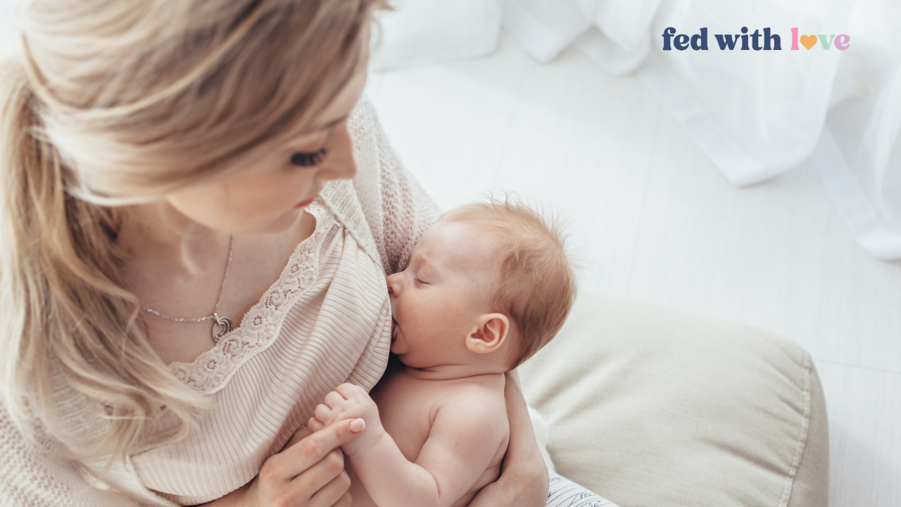 Newborn breastfeeding in the first week showing early feeding cues and milk intake signs