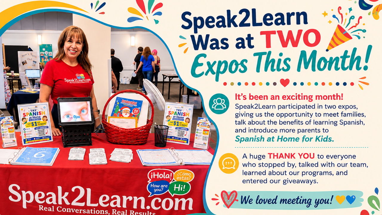 Big News at Speak2Learn
