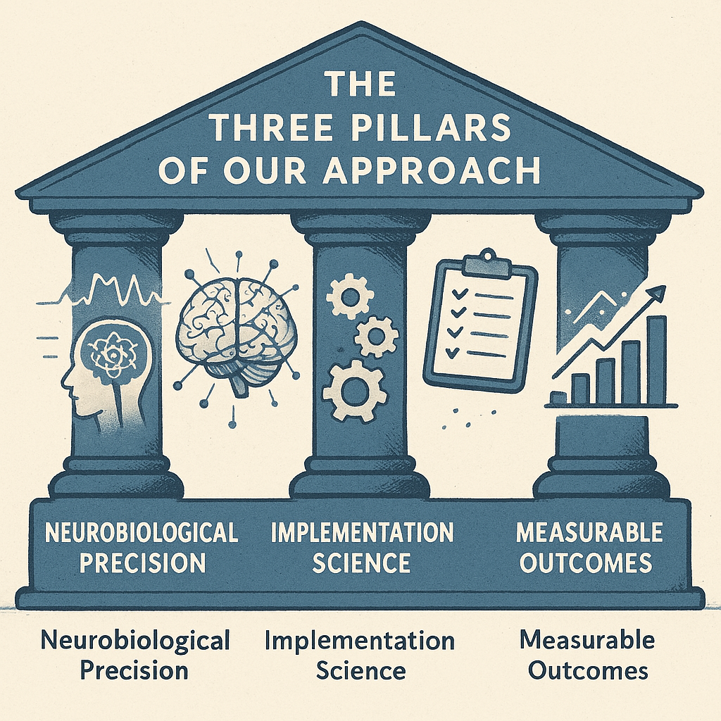 The three pillars of our approach