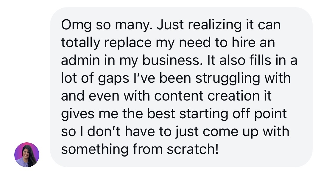 Hour Rich testimonial