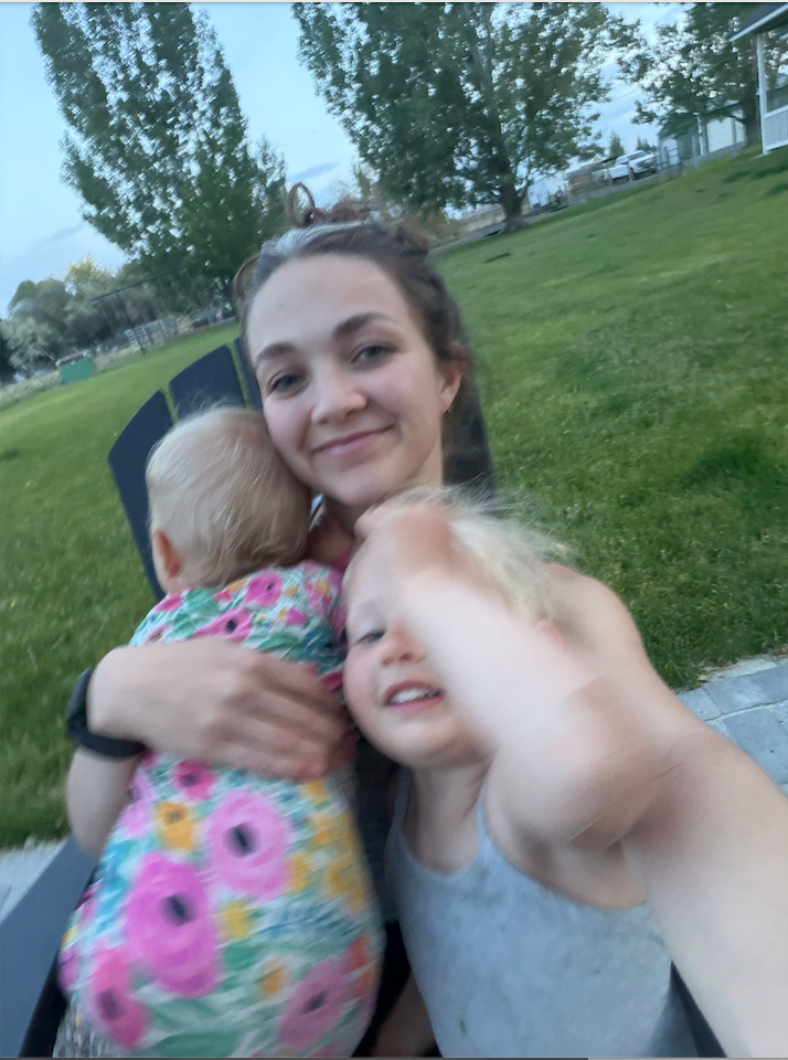 Mya candid with the girls