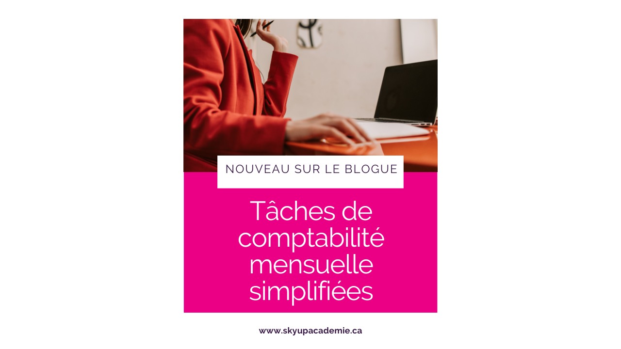 📊 Tâches de comptabilité mensuelle simplifiées (sans prise de tête !)