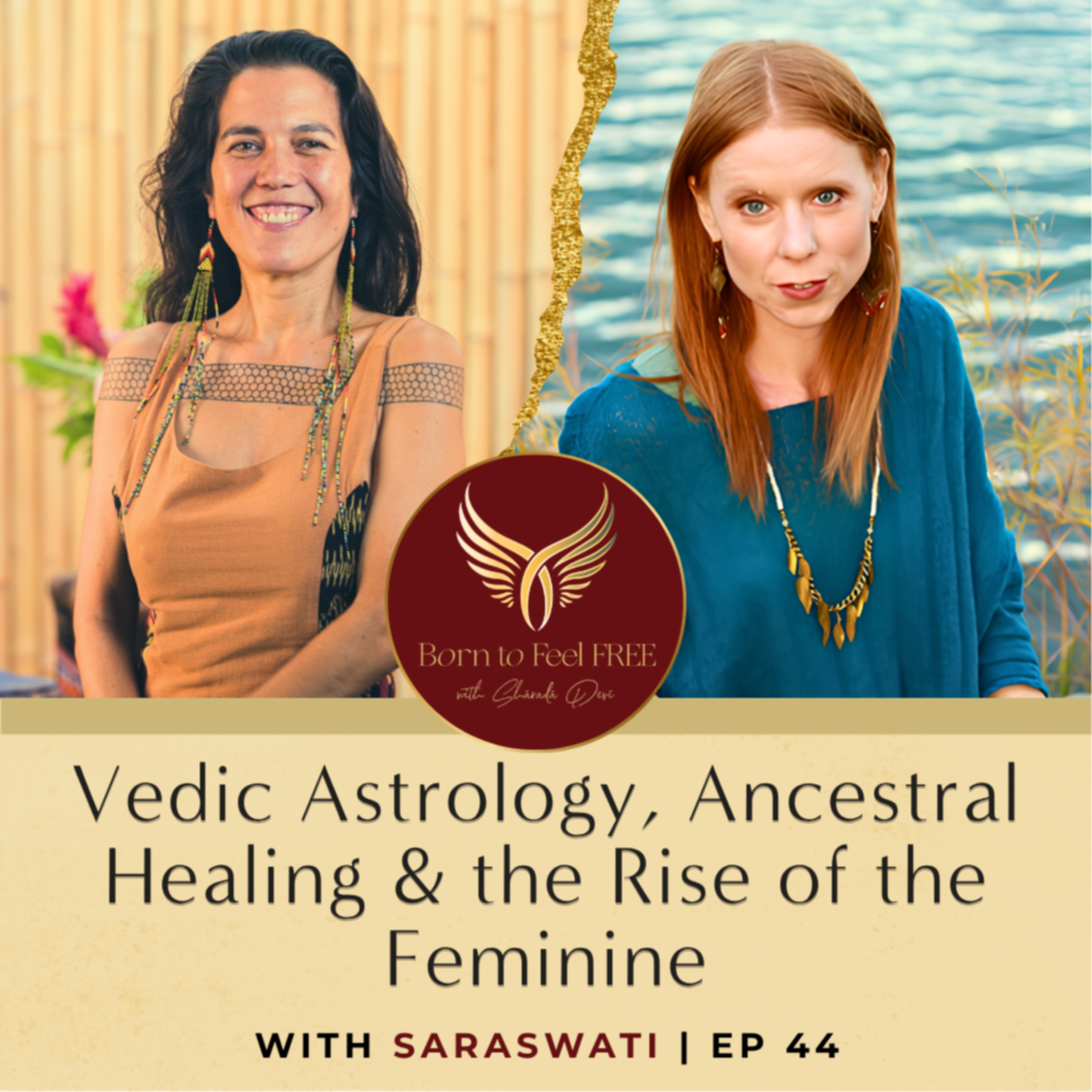 Vedic Astrology, Ancestral Healing & the Rise of the Feminine with Saraswati | Ep 44 episode artwork