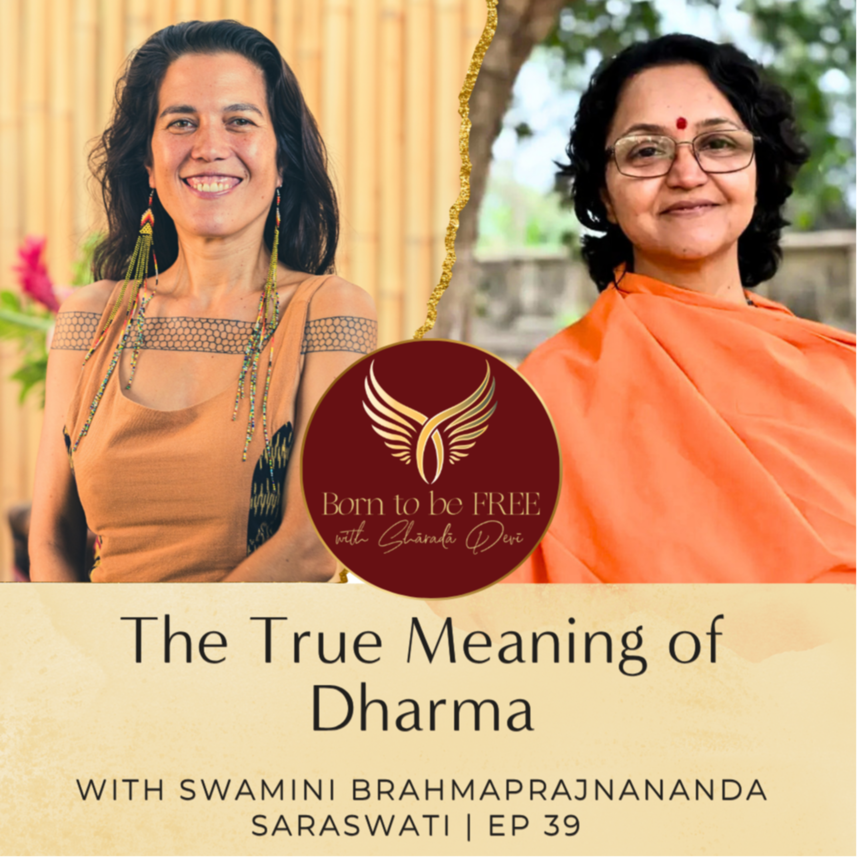 The True Meaning of Dharma with Swamini Brahmaprajnananda Saraswati | Ep 39 episode artwork