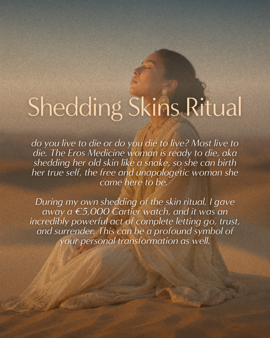 Sacred Spa, Embodiment Rituals, Theater Rituals