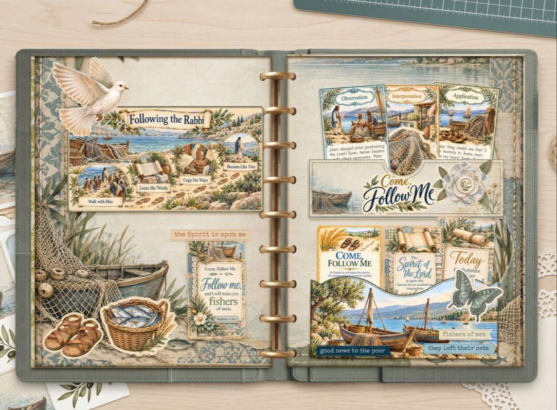 Gospel Era Treasure Journal layout