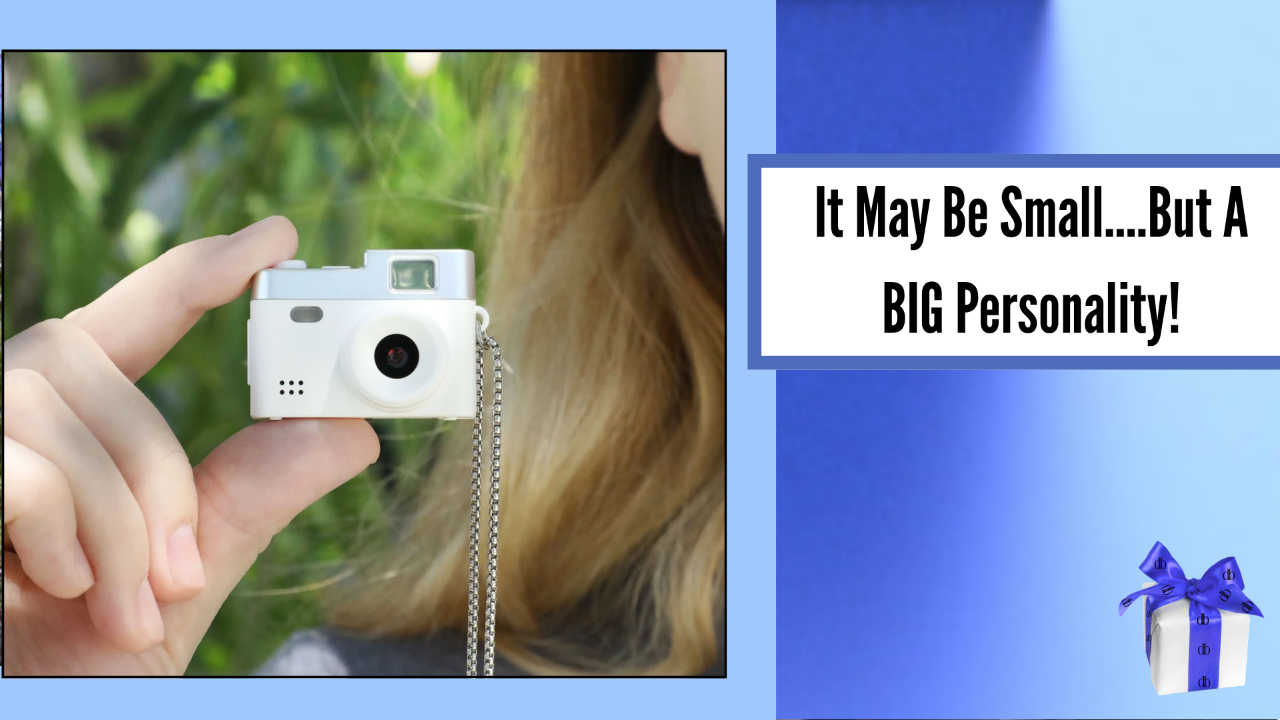 Cutie Cam branded necklace camera for personalized corporate gifting