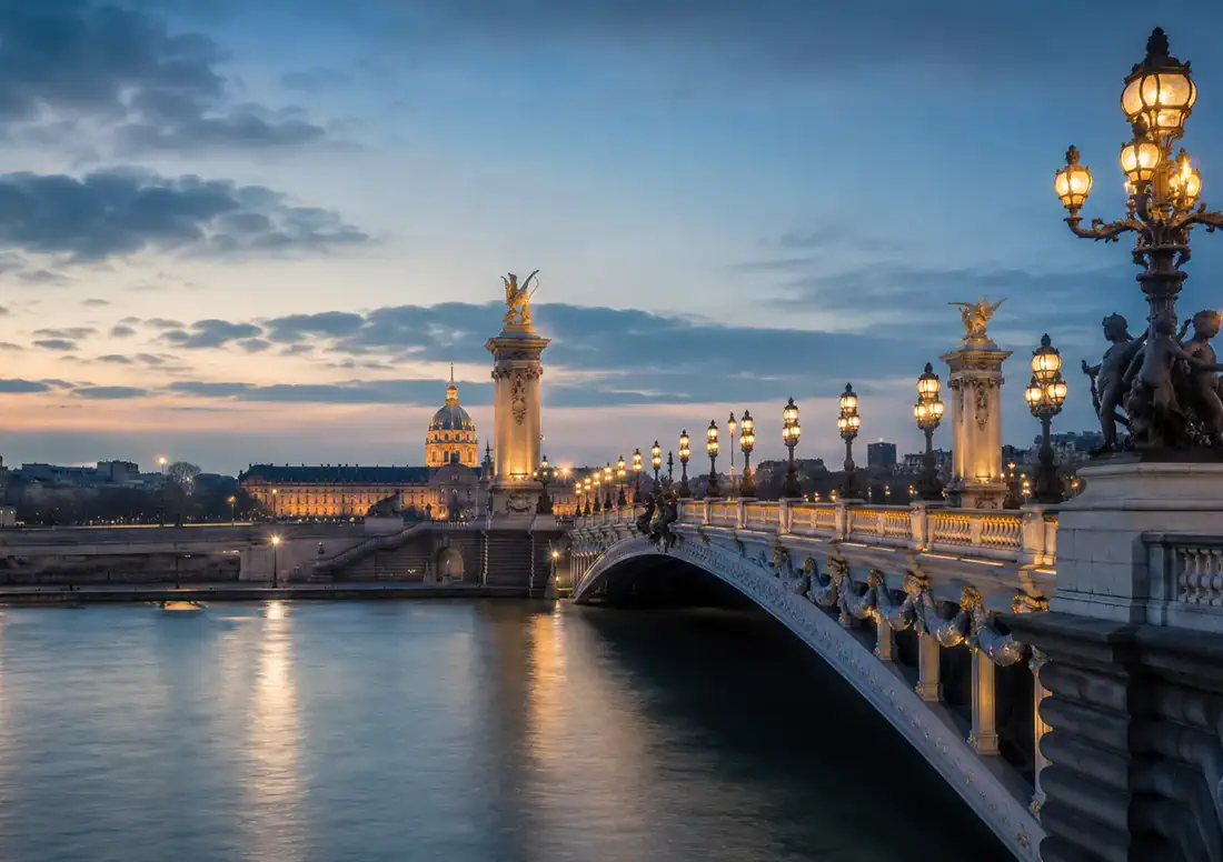 Pont parisien, illustration de la mission ConnectCredit
