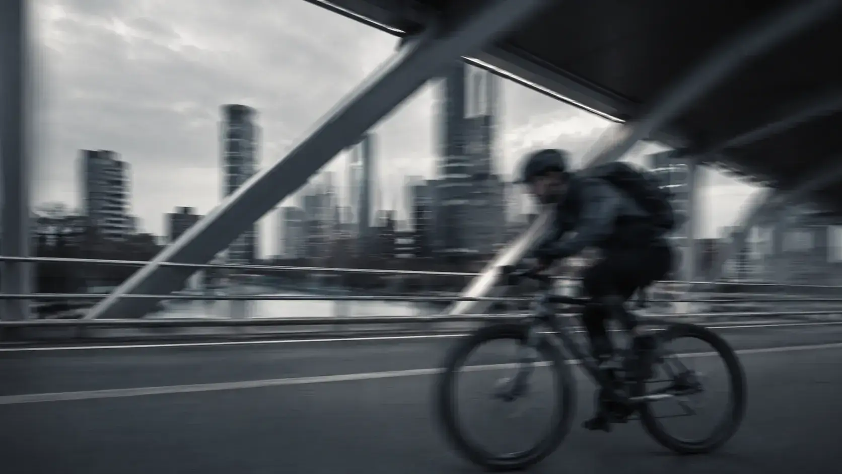 Cycliste urbain, illustration de la mission Systèmes d’agents IA
