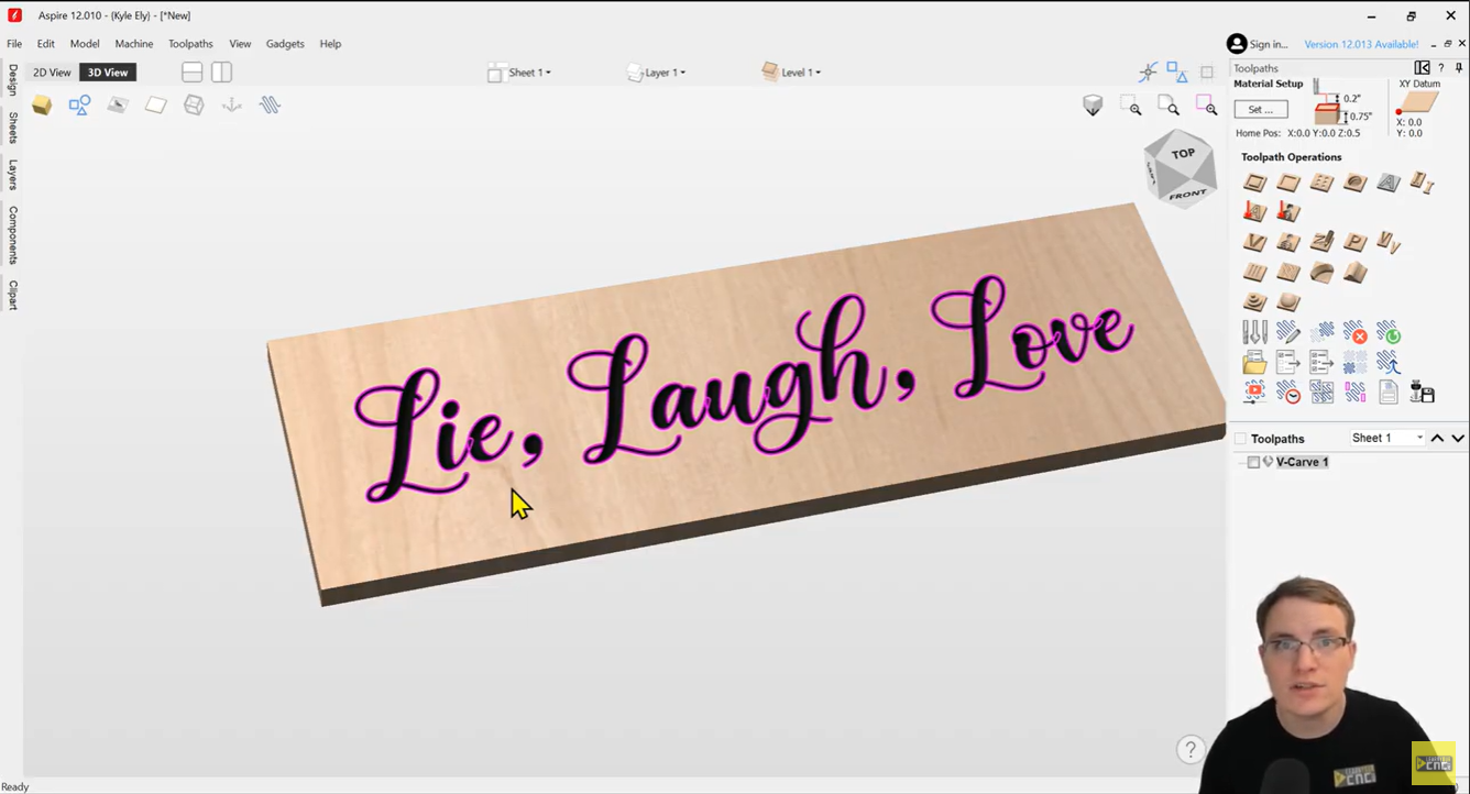 Live Laugh Love Mistake