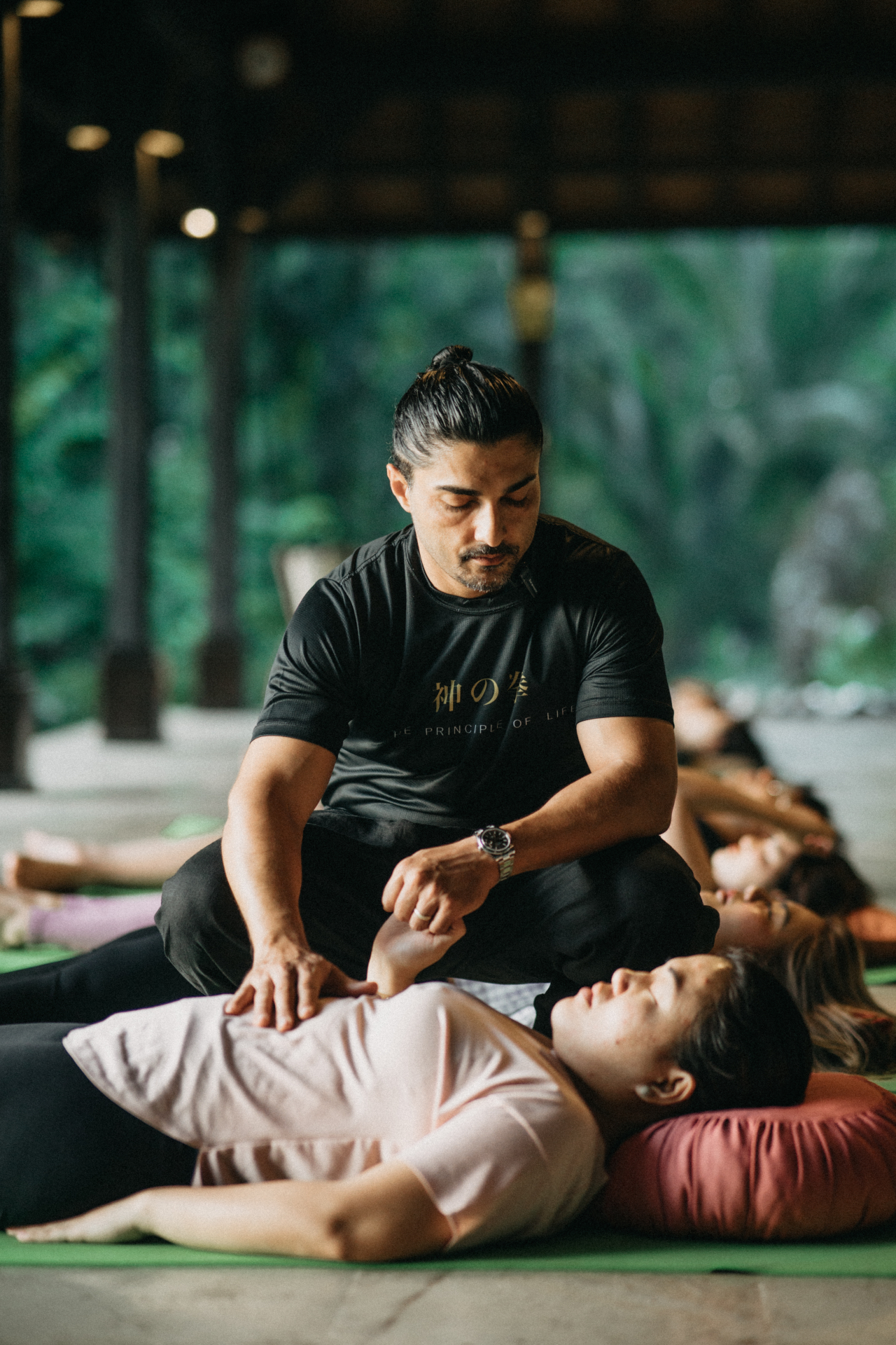 Portrait of Coach Nasser, founder of Kami No Ken