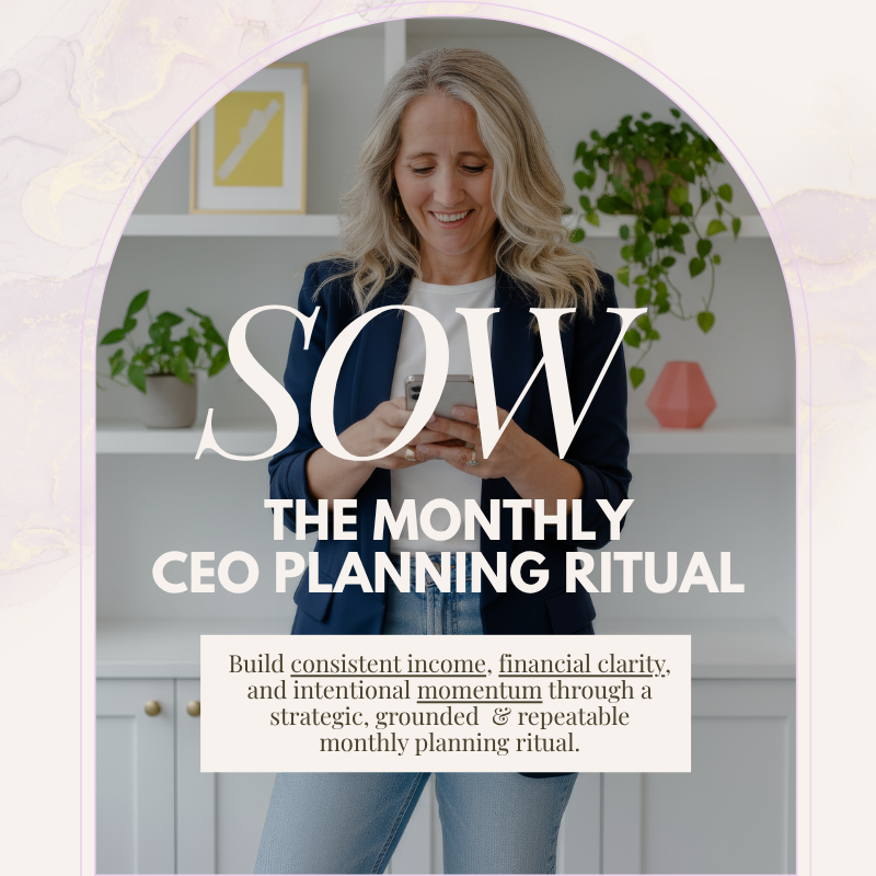 SOW Monthly CEO Planning Ritual