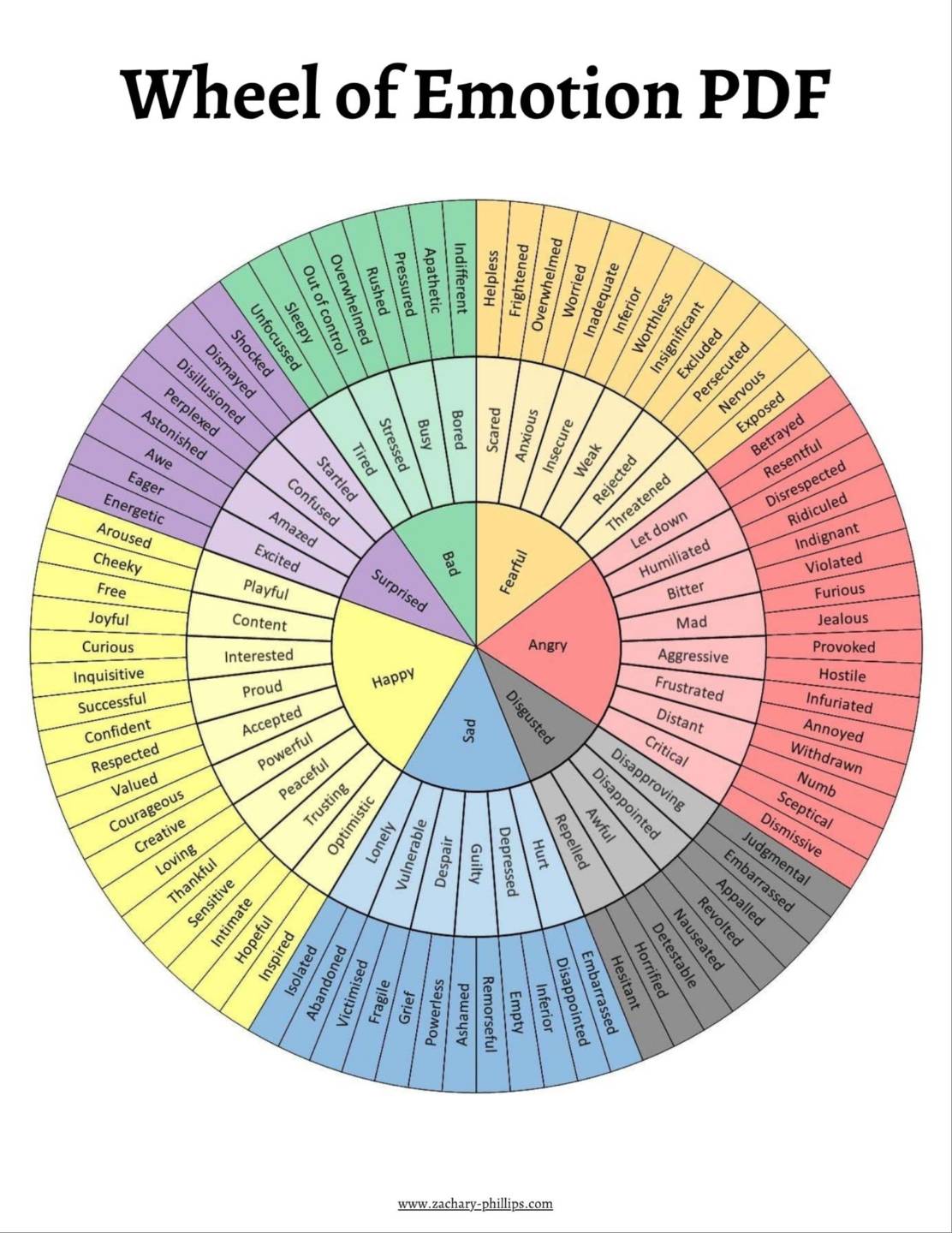 Rueda de las Emociones