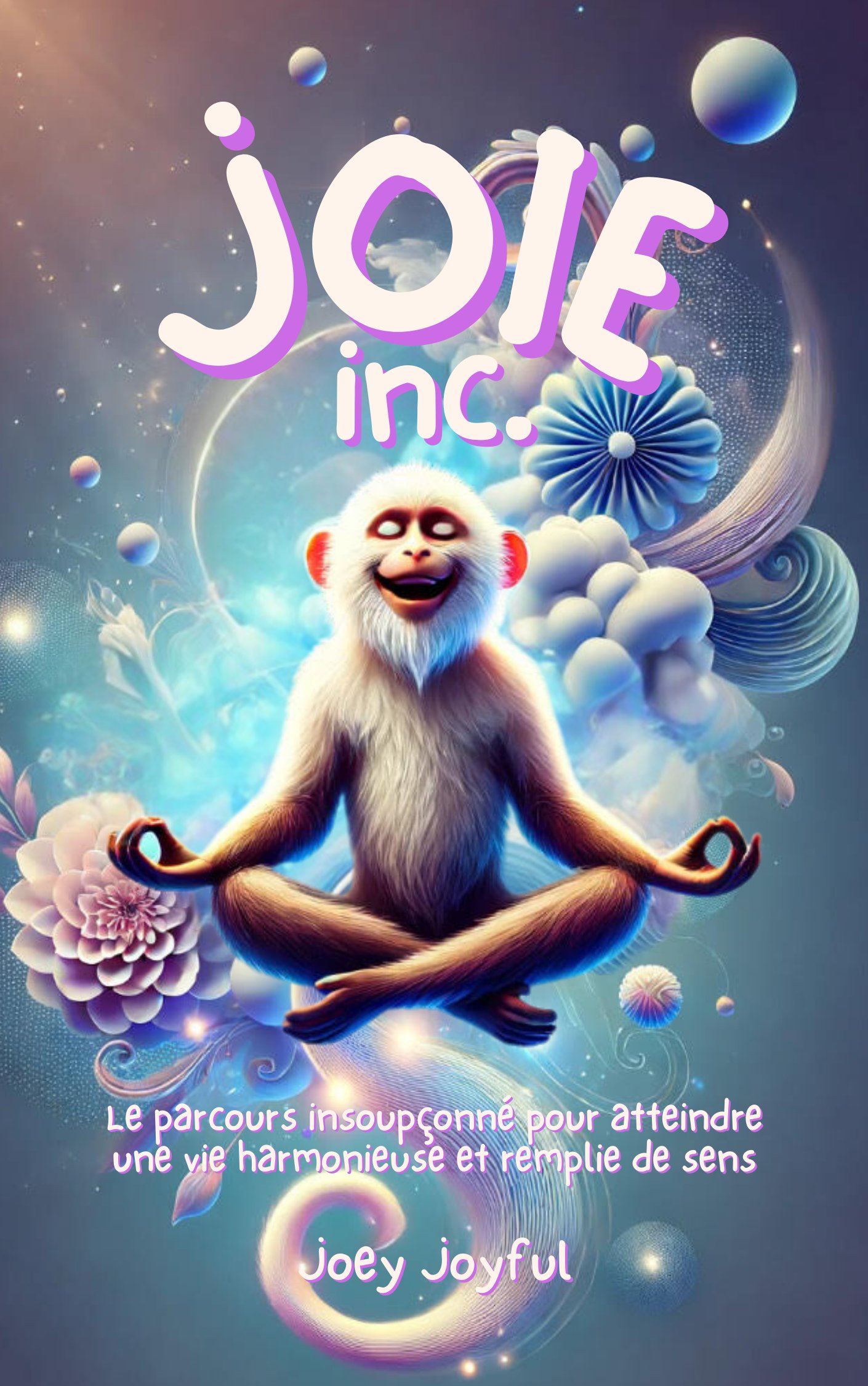Joie inc., couverture du livre de Joey Joyful, 2024
