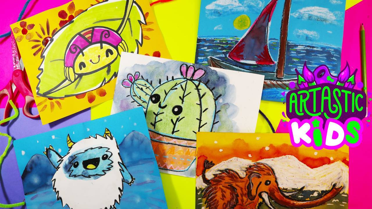 The ULTIMATE Online Art Lesson Experience for Kids!