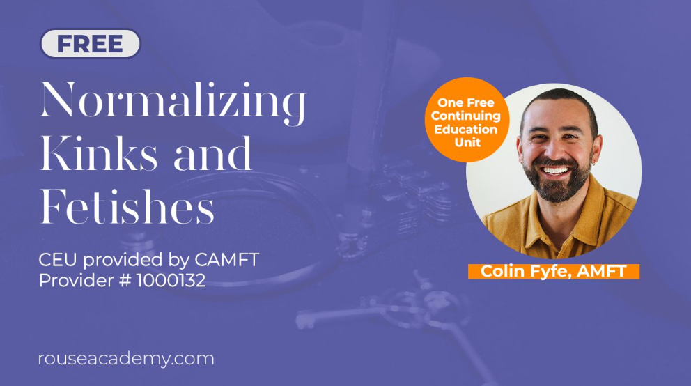 Colin Fyfe LMFT Free Continuing Education Credit