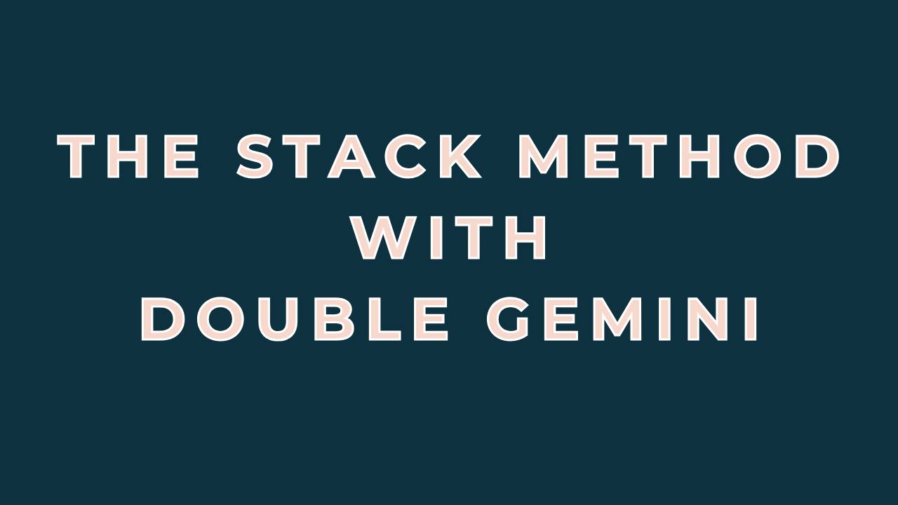 The Stack Method 19 March 2024