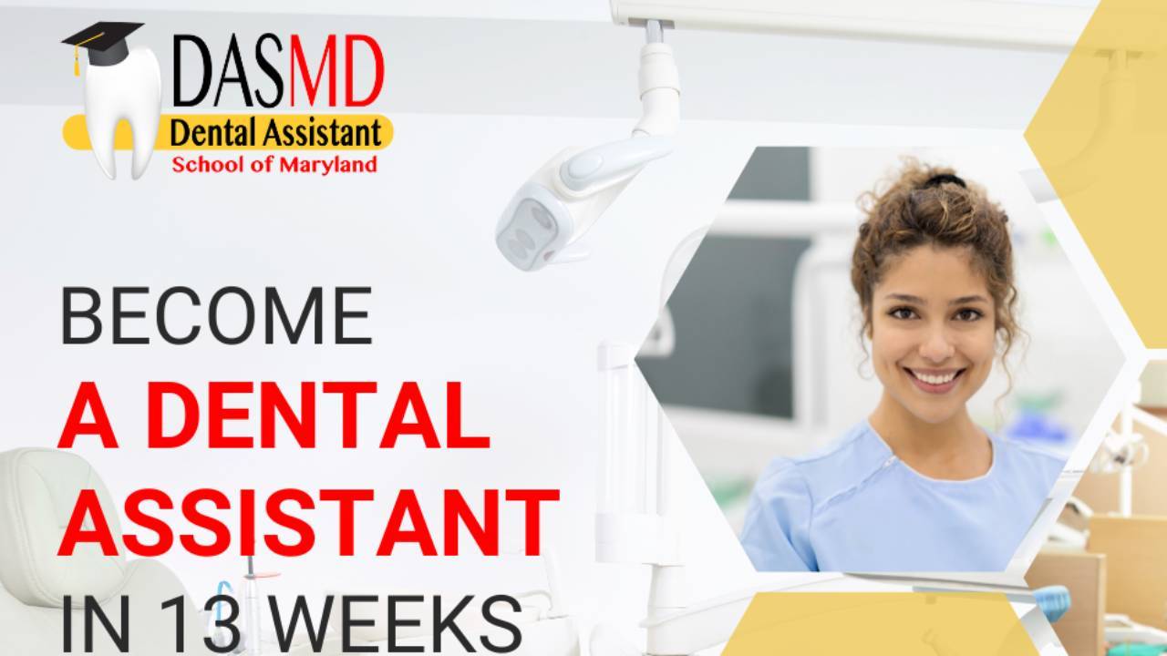Xray certified, handson dental assisting training school in Maryland