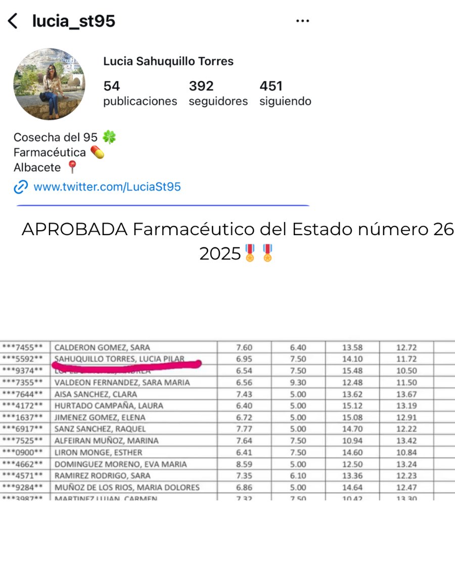 Testimonio BOE de Lucía Sauquillo