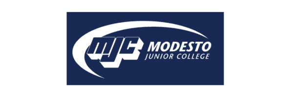 MJC logo. Text reads Modesto Junior College