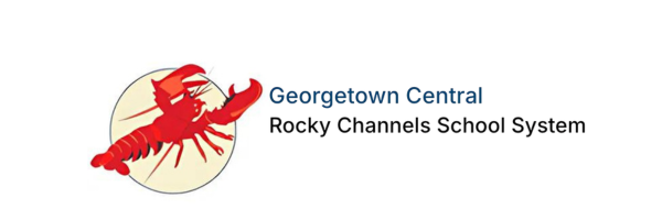 Georgetown Central logo. Text reads, Rocky Channels School System