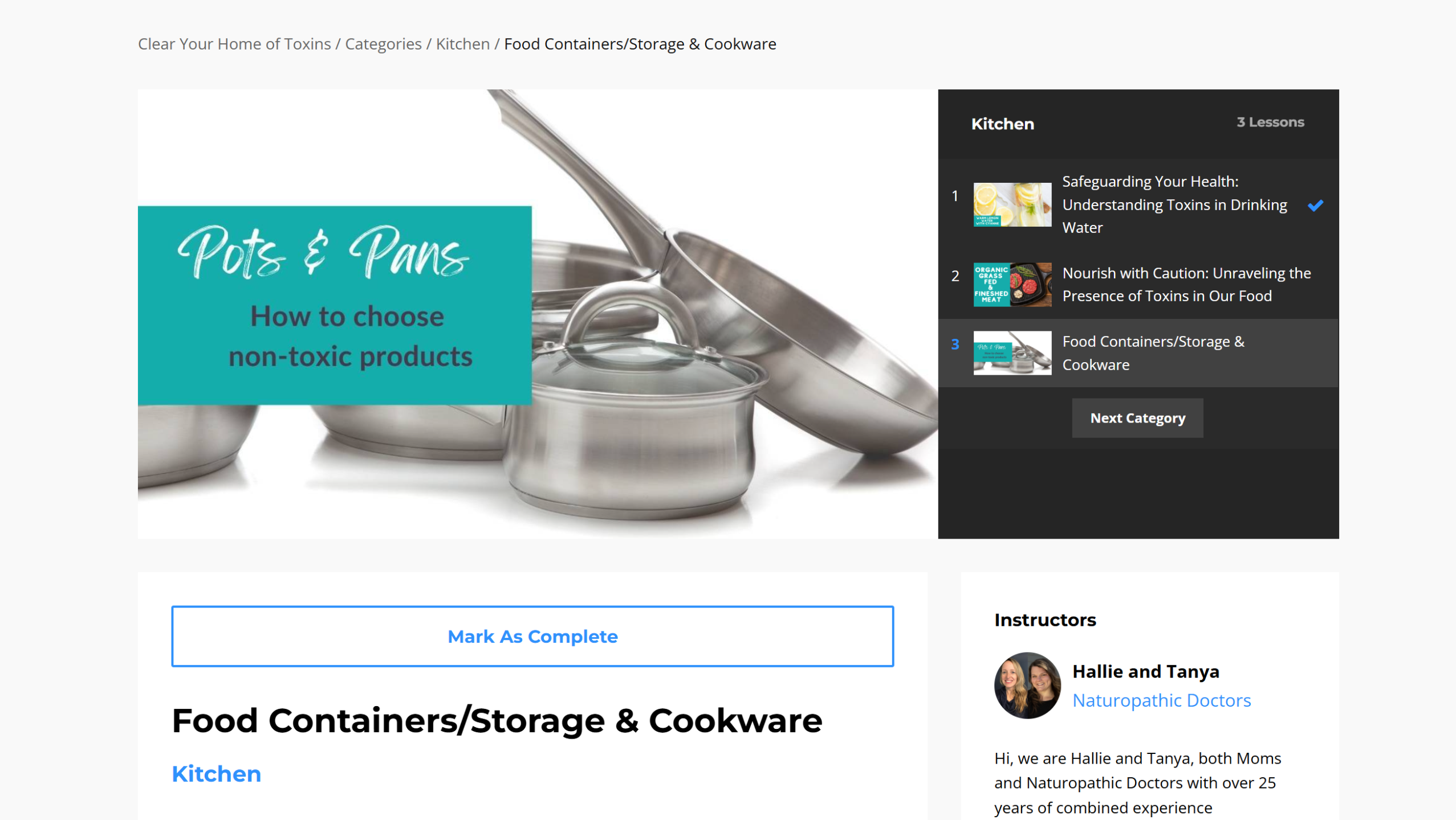 Safe non toxic cookware