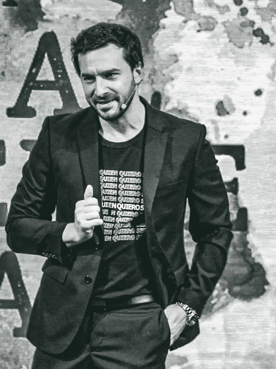 Pablo Vazquez en un evento