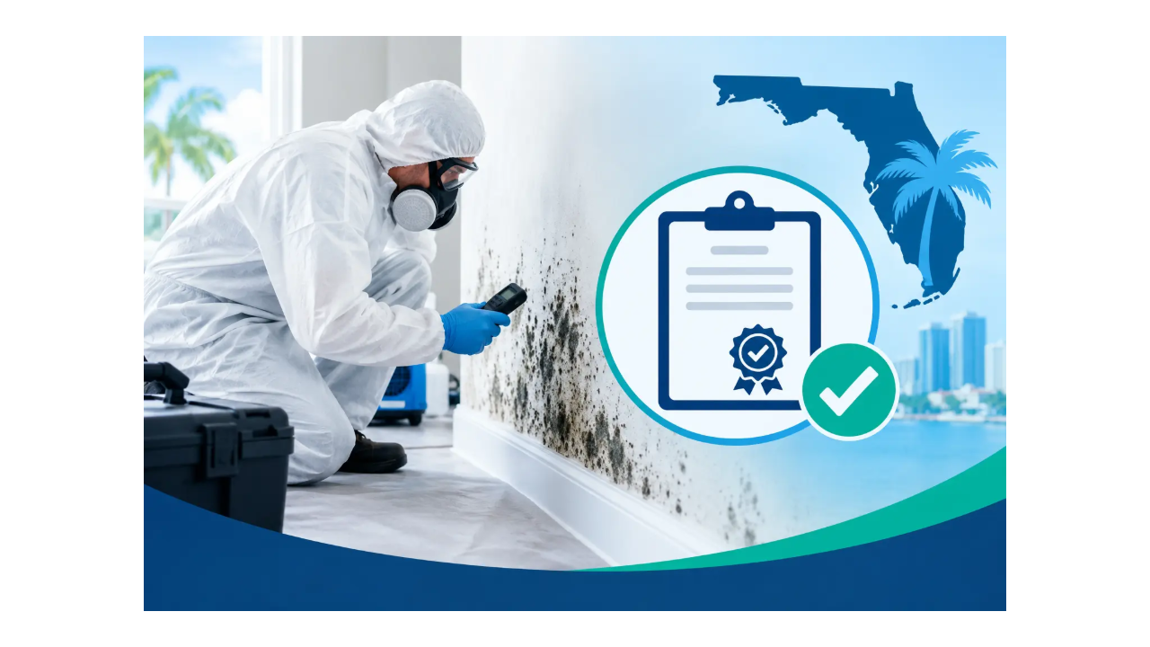 Do Mold Remediation Companies Need to Be Licensed in Florida?